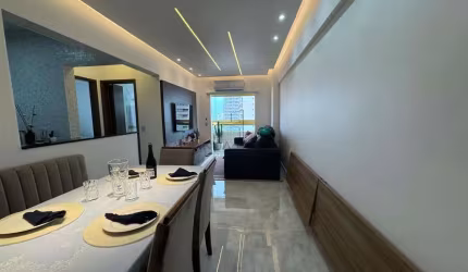 Apartamento para Venda em Praia Grande, Tupi, 1 dormitório, 1 banheiro, 1 vaga