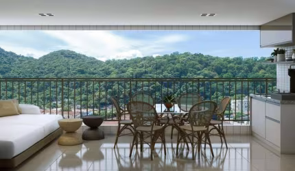 Apartamento para Venda em Praia Grande, Canto do Forte, 3 dormitórios, 3 suítes, 4 banheiros, 2 vagas