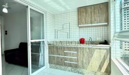 Apartamento para Venda em Praia Grande, Aviação, 1 dormitório, 1 suíte, 2 banheiros, 1 vaga
