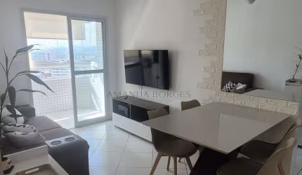 Apartamento para Venda em Praia Grande, Guilhermina, 2 dormitórios, 1 suíte, 2 banheiros, 1 vaga