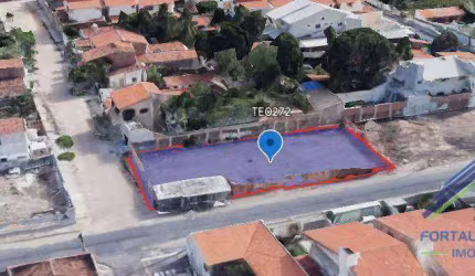Excelente Terreno proximo ao Colégio Farias Brito, à venda, medindo 17x40=680 m² por R$ 500.000 - Sapiranga - Fortaleza/CE