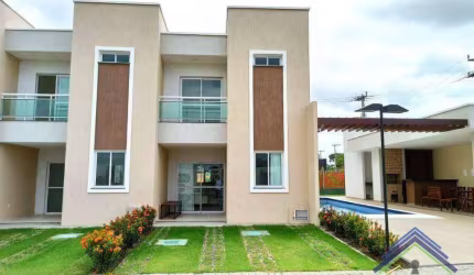 Casa com 3 dormitórios à venda, 97 m² por R$ 472.500,00 - Loteamento Novo Aquiraz - Aquiraz/CE