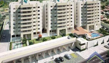 Apartamento com 3 dormitórios à venda, 107 m² por R$ 500.640,31 - Centro - Eusébio/CE