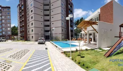 Apartamento com 2 dormitórios à venda, 77 m² por R$ 450.000,00 - Coité - Eusébio/CE