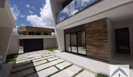 Casa com 4 dormitórios à venda, 144 m² por R$ 655.000,00 - Jardim das Oliveiras - Fortaleza/CE