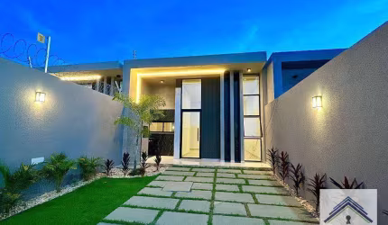 Casa com 3 dormitórios à venda, 100 m² por R$ 480.000,00 - Coité - Eusébio/CE