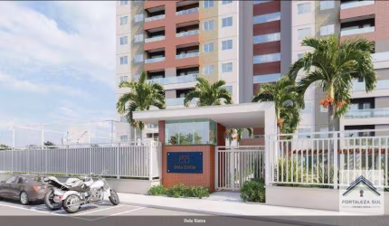 Apartamento com 2 dormitórios à venda, 58 m² por R$ 367.700,00 - Coité - Eusébio/CE
