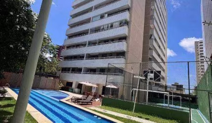 Apartamento com 3 dormitórios para alugar, 68 m² por R$ 3.420,00/mês - Guararapes - Fortaleza/CE