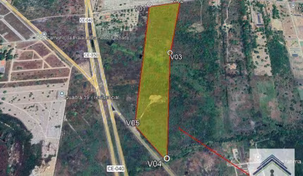 Terreno à venda, 15400 m² por R$ 1.200.000,00 - Centro - Cascavel/CE