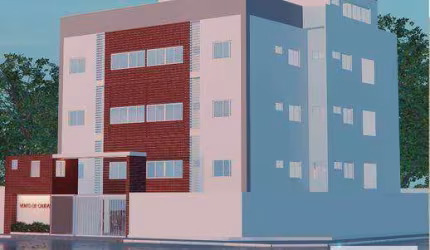 Apartamento com 2 dormitórios à venda, 58 m² por R$ 372.824,80 - Parquelândia - Fortaleza/CE