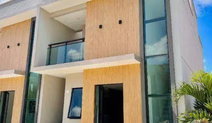 Casa com 3 dormitórios à venda, 101 m² por R$ 595.000,00 - Eusébio - Eusébio/CE