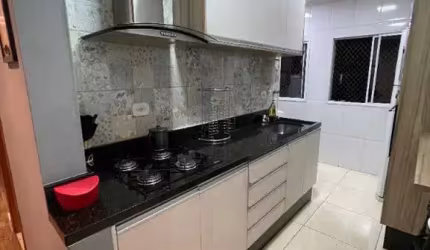 Apartamento à venda em Embu das Artes - Jardim Vista Alegre: 2 quartos, 2 salas, 1 banheiro, 1 vaga de garagem - 54,00m².