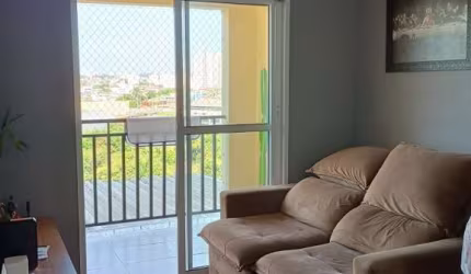 Apartamento à venda em Taboão da Serra-SP, Parque Assunção: 2 quartos, 1 suíte, 2 salas, 2 banheiros, 2 vagas de garagem, 58 m²