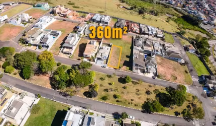 Terreno em condomínio fechado à venda na Rua Dervile José Batistella, Loteamento Residencial Dolce Vita, Itatiba, 360 m2 por R$ 278.000