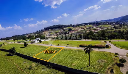 Terreno em condomínio fechado à venda na Rodovia Romildo Prado, Condomínio GSP Arts, Itatiba, 682 m2 por R$ 400.000