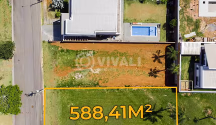 Terreno em condomínio fechado à venda na Rua Engenheiro José Pedro Paladino, Residencial Sete Lagos, Itatiba, 588 m2 por R$ 340.000
