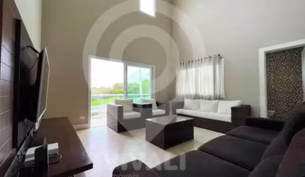 Casa em condomínio fechado com 3 quartos à venda na Rodovia Romildo Prado, Bairro Itapema, Itatiba, 450 m2 por R$ 1.908.000