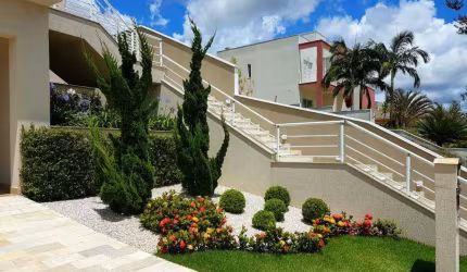 Casa em condomínio fechado com 3 quartos à venda na Rodovia Romildo Prado, Bairro Itapema, Itatiba, 401 m2 por R$ 2.790.000