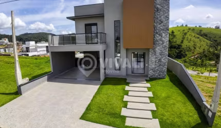 Casa em condomínio fechado com 4 quartos à venda na Rodovia Romildo Prado, Bairro Itapema, Itatiba, 272 m2 por R$ 1.400.000