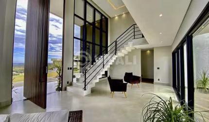 Casa em condomínio fechado com 4 quartos à venda na Rua Abrahão Kalil Aun, Condomínio Campo de Toscana, Vinhedo, 365 m2 por R$ 3.890.000