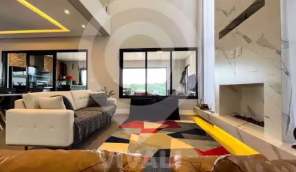 Casa em condomínio fechado com 5 quartos à venda na Avenida Carmelo Scarparo, Reserva Santa Rosa, Itatiba, 321 m2 por R$ 2.400.000