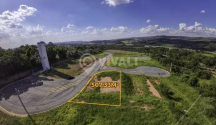 Terreno à venda na Rua Cinco, Residencial Moenda, Itatiba, 507 m2 por R$ 490.000