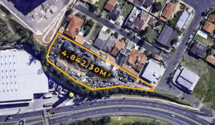 Terreno à venda na Avenida Invernada, Parque Nova Suíça, Valinhos, 4842 m2 por R$ 15.000.000