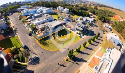 Terreno em condomínio fechado à venda na Avenida Nossa Senhora das Graças, Condominio Ville de France, Itatiba, 416 m2 por R$ 330.000