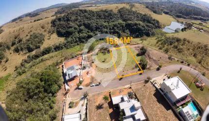 Terreno em condomínio fechado à venda na Avenida Nossa Senhora das Graças, Condominio Ville de France, Itatiba, 1584 m2 por R$ 550.000