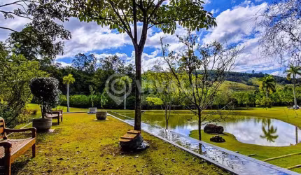 Terreno em condomínio fechado à venda na Rodovia Benedito Olegário Chiavatto, Zona Rural, Morungaba, 1455 m2 por R$ 380.000