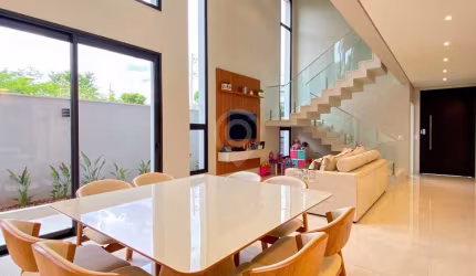 Casa em condomínio fechado com 3 quartos à venda na Avenida Carmelo Scarparo, Reserva Santa Rosa, Itatiba, 288 m2 por R$ 2.190.000