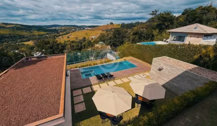Casa em condomínio fechado com 5 quartos à venda na Rua Maria José de Brito Panzarin, Cachoeiras do Imaratá, Itatiba, 355 m2 por R$ 2.450.000