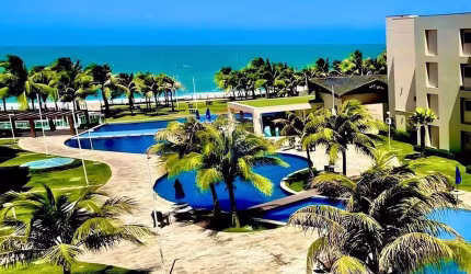 Apartamento de 178m² - Cobertura - Riviera Beach Place, Aquiraz Riviera - 4 Suítes, Varanda com Hidromassagem