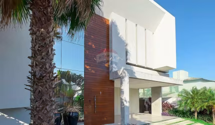 MANSÃO DE LUXO NO ALPHAVILLE EUSÉBIO - Casa Duplex 392m² / Terrano 469m² / 5 Suítes