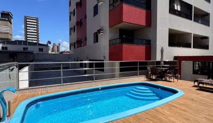 MANAÍRA - #joaopessoa #paraiba . Apartamento com 4 quartos sendo 02 suíte + DCE completa, com 147m2.
