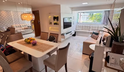 PRAIA DO BESSA - #joãopessoa #paraiba . Apartamento no melhor Home Club da praia com 2 quartos sendo 1 suíte com closet, armários projetados e muito mais! Uma linda área de lazer completíssima.