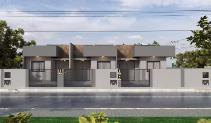 Casa Geminada com 3 Dormitórios no bairro Gravatá em Navegantes/SC
