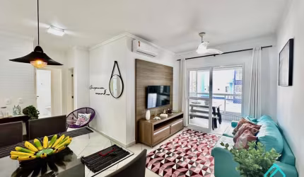 Lindo apartamento com 2 dormitórios a venda na área nobre da Praia Grande Ubatuba SP