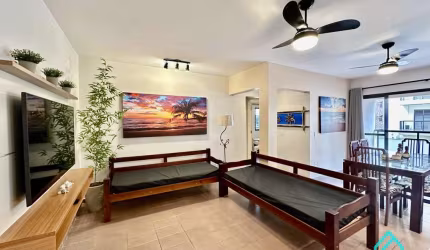 Lindo apartamento a venda com 2 dormitórios a 50 metros da orla da Praia Grande Ubatuba SP