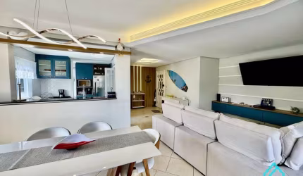 Apartamento vista mar com 3 dormitórios a venda na Praia Grande Ubatuba SP