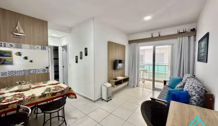 Lindo apartamento todo mobiliado com 2 dormitórios a venda na Praia Grande Ubatuba SP