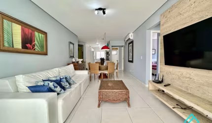 Apartamento alto padrão em condomínio frente mar com 3 suítes a venda na Praia Grande Ubatuba SP