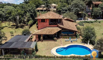 Casa com 4 Suítes, 724 m² - venda por R$ 5.900.000 ou aluguel por R$ 33.000/mês - Vila de São Fernando - Cotia/SP