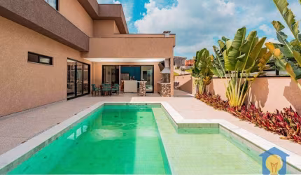 Casa à venda porteira fechada, moderno de alto padrão!