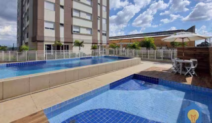Apartamento com 2 dormitórios à venda, 53 m² por R$ 385.000 - Granja Viana - Carapicuíba/SP