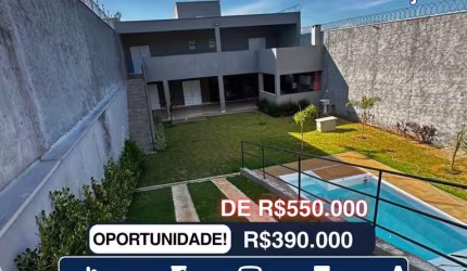 Chácara para Venda em Piracicaba, Serrote, 4 dormitórios, 2 suítes, 5 banheiros, 4 vagas