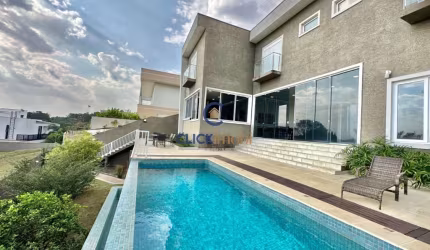 Casa em condomínio fechado com 4 quartos à venda na Rua Geraldo de Gasperi, 695, Chácaras São Bento, Valinhos, 458 m2 por R$ 2.900.000