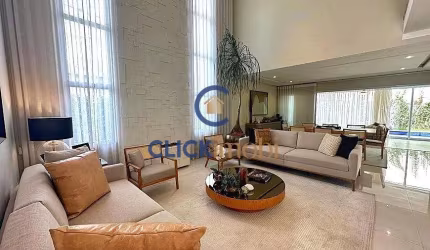 Casa em condomínio fechado com 4 quartos à venda na Avenida Carlos Diaulas Serpa, Loteamento Parque dos Alecrins, Campinas, 315 m2 por R$ 2.980.000