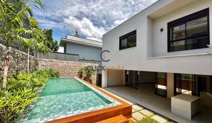 Casa em condomínio fechado com 4 quartos à venda na Rua das Palmas, 1, Alphaville Dom Pedro 3, Campinas, 364 m2 por R$ 3.750.000