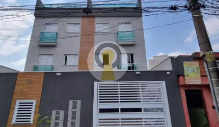 Apartamento sem Condomínio para Locação em Santo André, Cidade São Jorge, 2 dormitórios, 1 banheiro, 1 vaga